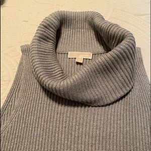 Michael Kors Long Sleeveless Cowl Sweater